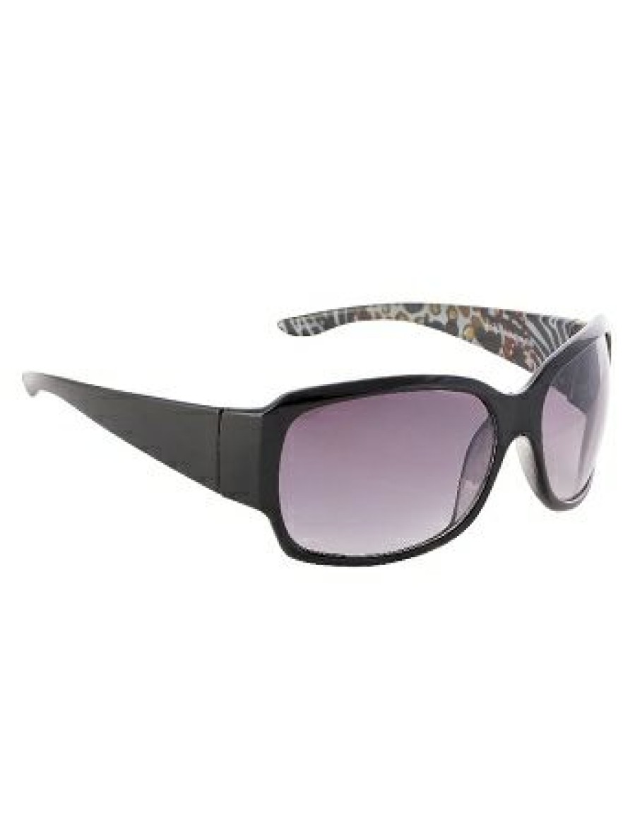 Apparel * | Disney Sunglasses Mickey Animal Print Black Best Price