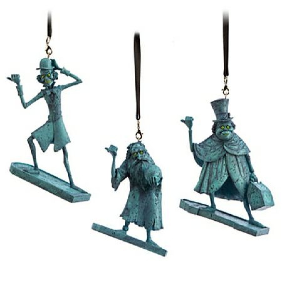 Christmas Ornaments * | Disney Christmas Ornament Set The Haunted Mansion Hitchhiking Ghosts Excellent Quality