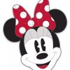 Figures And Collectibles * | Disney Minnie Pin Minnie Mouse Face Tendy Style