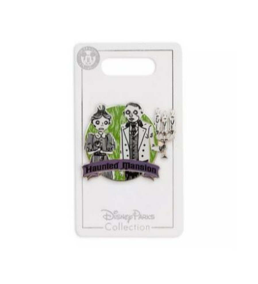 Figures And Collectibles * | Disney Haunted Mansion Pin Two Hosts New Threads