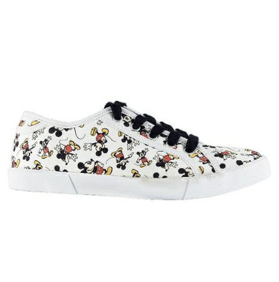 Apparel * | Disney Canvas Shoes For Women Classic Mickey Mouse Best-Selling