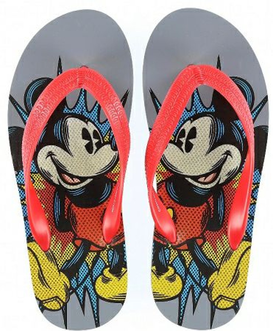 Apparel * | Disney Flip Flops For Boys Mickey Mouse Comic Reliable Quality