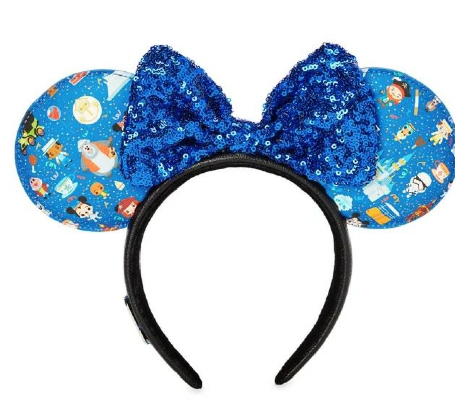 Apparel * | Disney Loungefly Ears Headband Disney Parks Minnie Mouse Exclusive