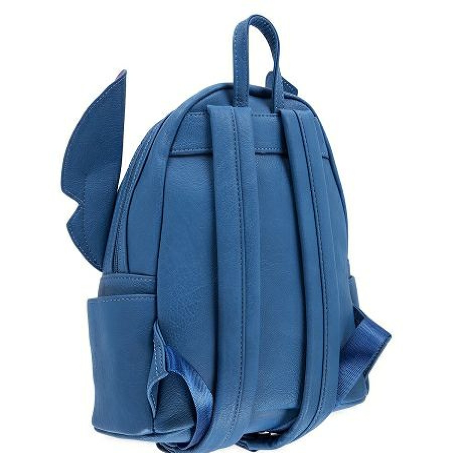 Apparel * | Disney Loungefly Backpack Stitch Faux Leather Mini Online Sales