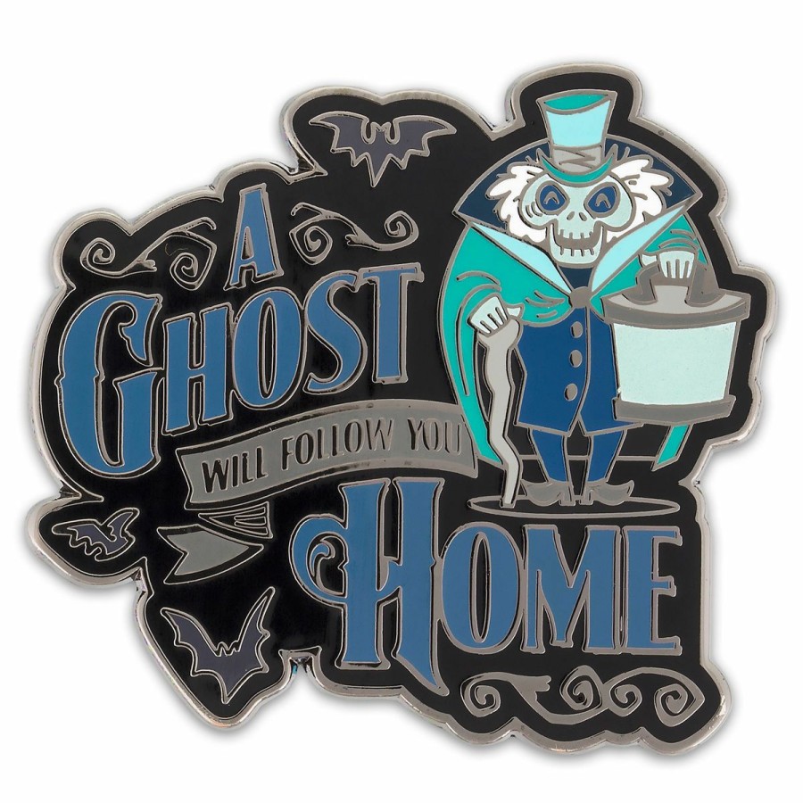 Figures And Collectibles * | Disney Haunted Mansion Pin A Ghost Will Follow You Home New