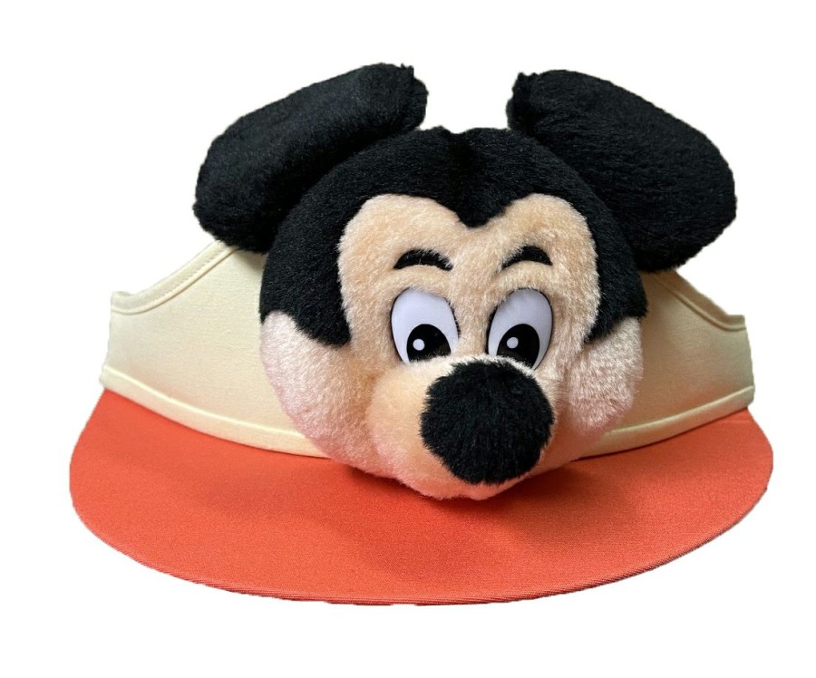 Apparel * | Disney Sun Visor Hat Mickey Mouse Vault 50Th Exclusive Design