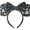 Apparel * | Disney Loungefly Ears Headband Nightmare Before Christmas Online Discount