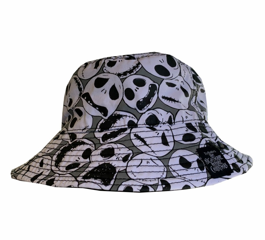 Apparel * | Disney Bucket Hat Jack Skellington Faces Good Quality