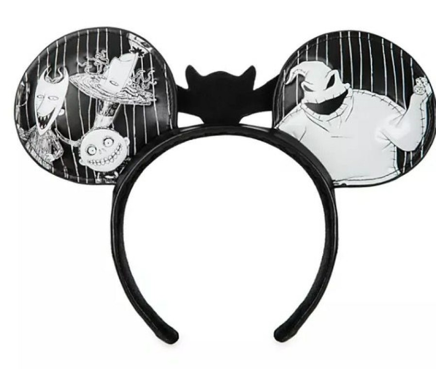 Apparel * | Disney Ears Headband Minnie Mouse The Nightmare Before Christmas Online Discount