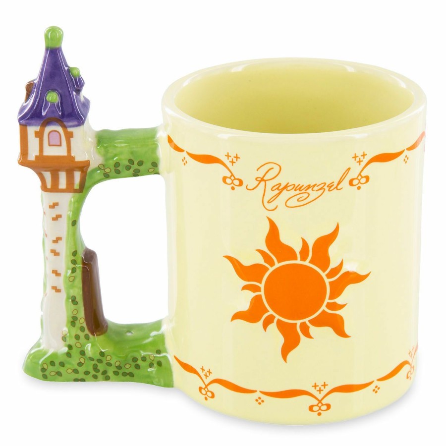 Mugs * | Disney Coffee Mug Rapunzel Luminaria Sculpted Top Sell