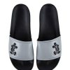 Apparel * | Disney Sandals For Men Mickey Mouse Icon Black And Gray Bargain Sale