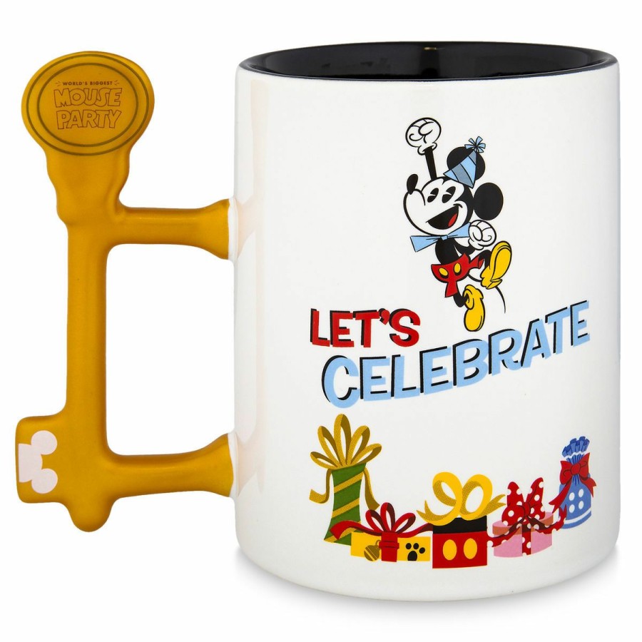 Mugs * | Disney Coffee Mug Mickey Mouse Let'S Celebrate Exquisite Gifts