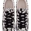 Apparel * | Disney Canvas Shoes For Women Classic Mickey Mouse Black Laces Classical