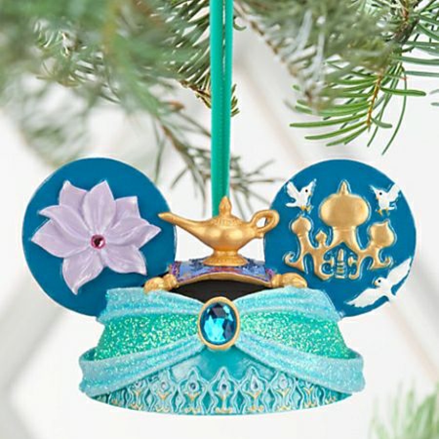 Christmas Ornaments * | Disney Ear Hat Ornament Jasmine Online Discount