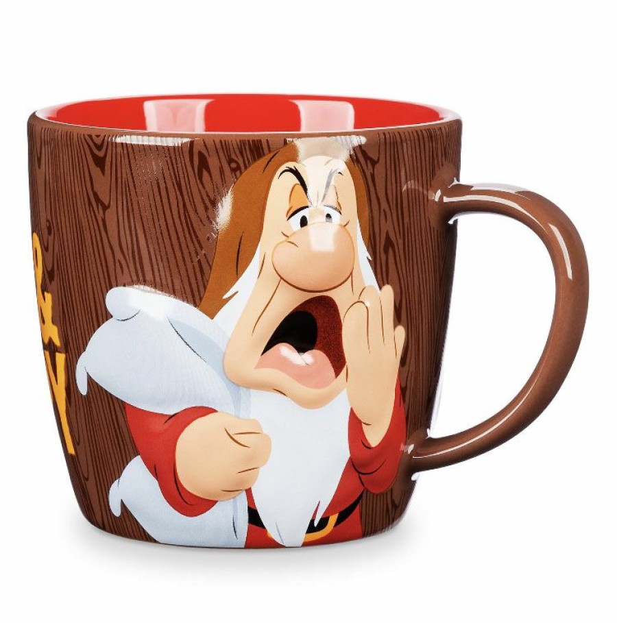 Mugs * | Disney Coffee Mug Grumpy Portrait Tired And Grumpy Online Discount