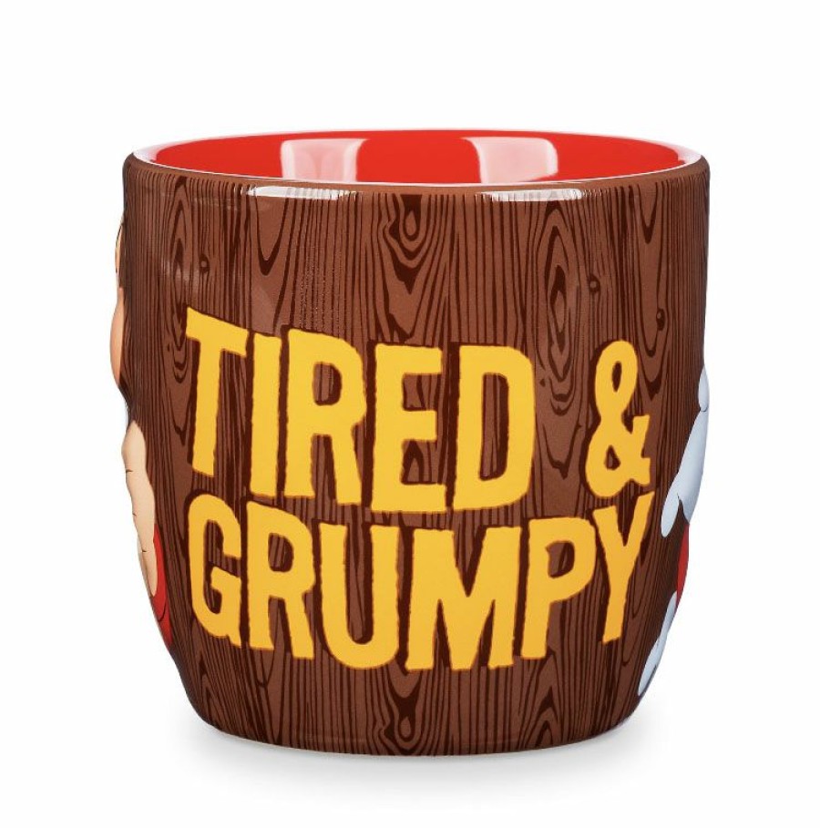 Mugs * | Disney Coffee Mug Grumpy Portrait Tired And Grumpy Online Discount