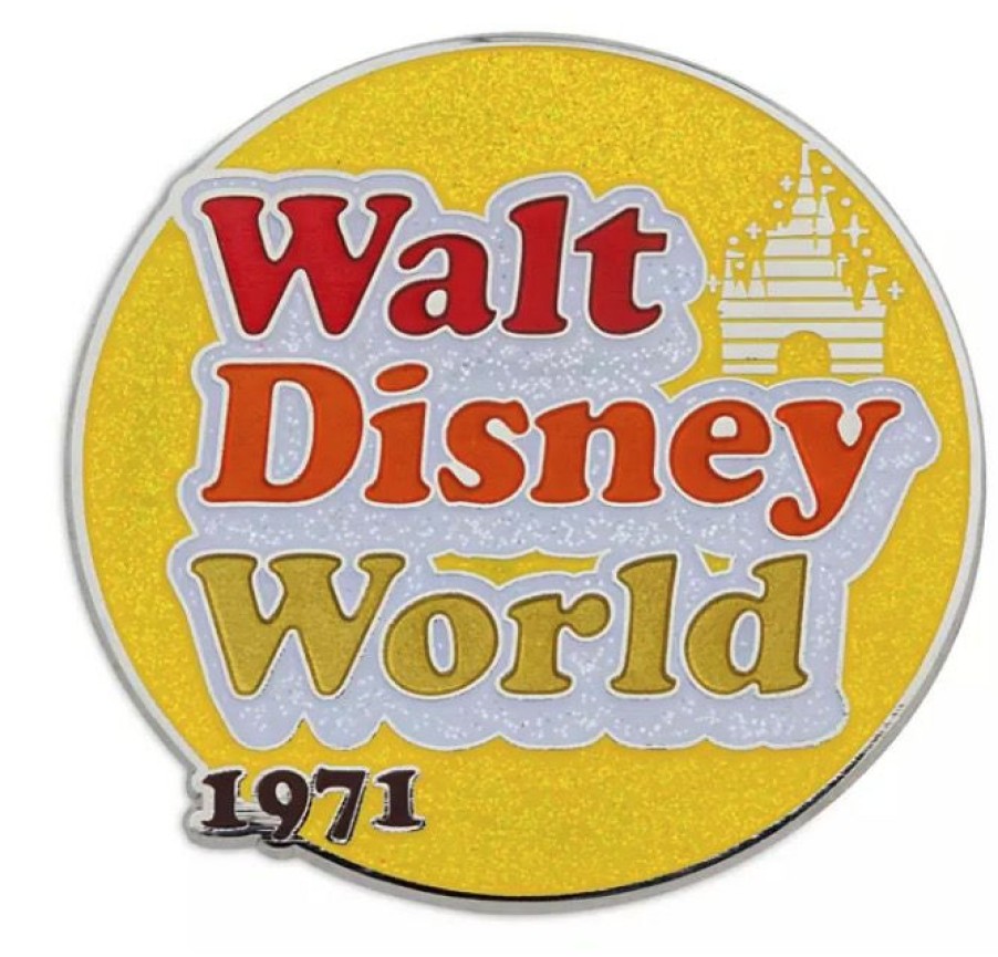 Figures And Collectibles * | Disney Wear It Proud Pin Walt Disney World 1971 Logo 100% Guarantee