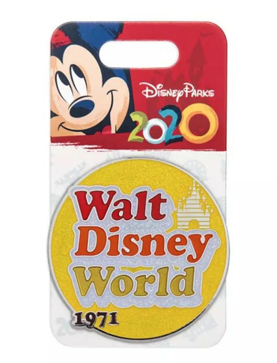 Figures And Collectibles * | Disney Wear It Proud Pin Walt Disney World 1971 Logo 100% Guarantee