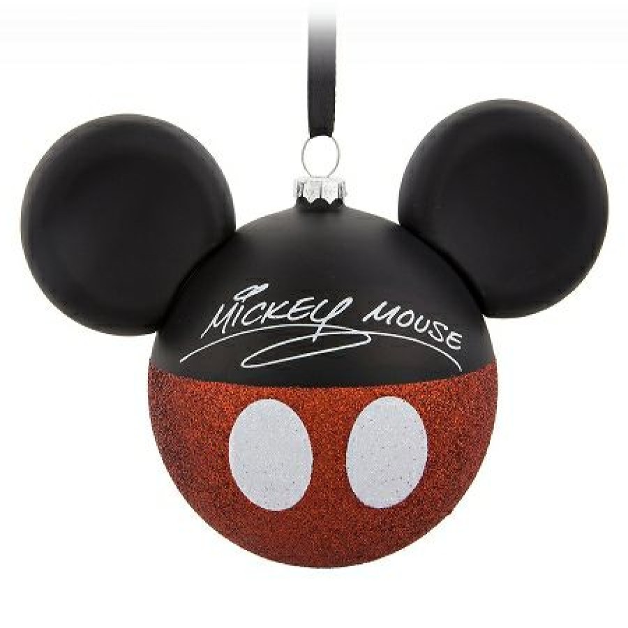 Christmas Ornaments * | Disney Christmas Ornament Mickey Mouse Ears Signature Exquisite Gifts