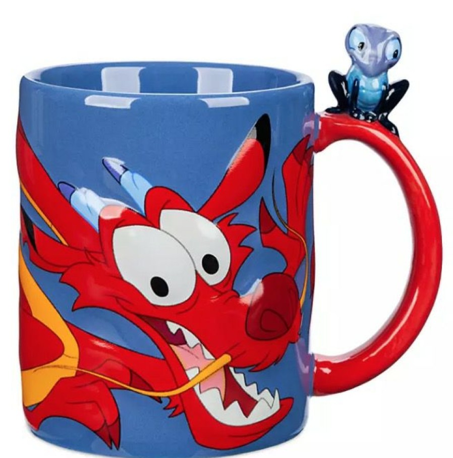 Mugs * | Disney Coffee Mug Mushu And Cri-Kee Cheaper