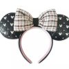 Apparel * | Disney Ears Headband Minnie Mouse Tweed & Pearl Popular