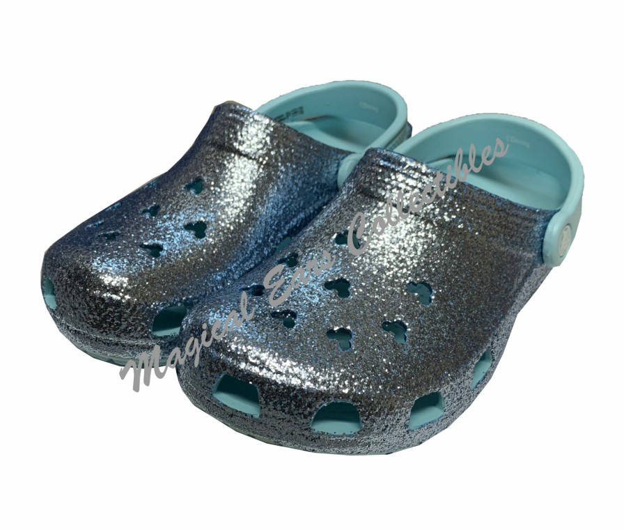 Apparel * | Disney Crocs For Adults Mickey Mouse Arendelle Aqua Top Sell