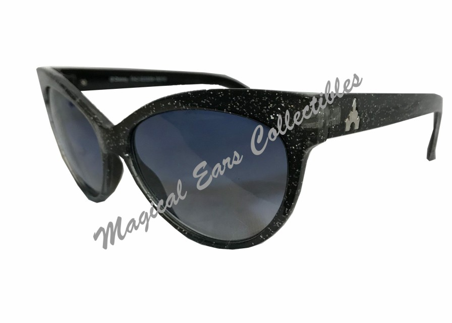 Apparel * | Disney Sunglasses Cinderella Castle Speckle Black Popular