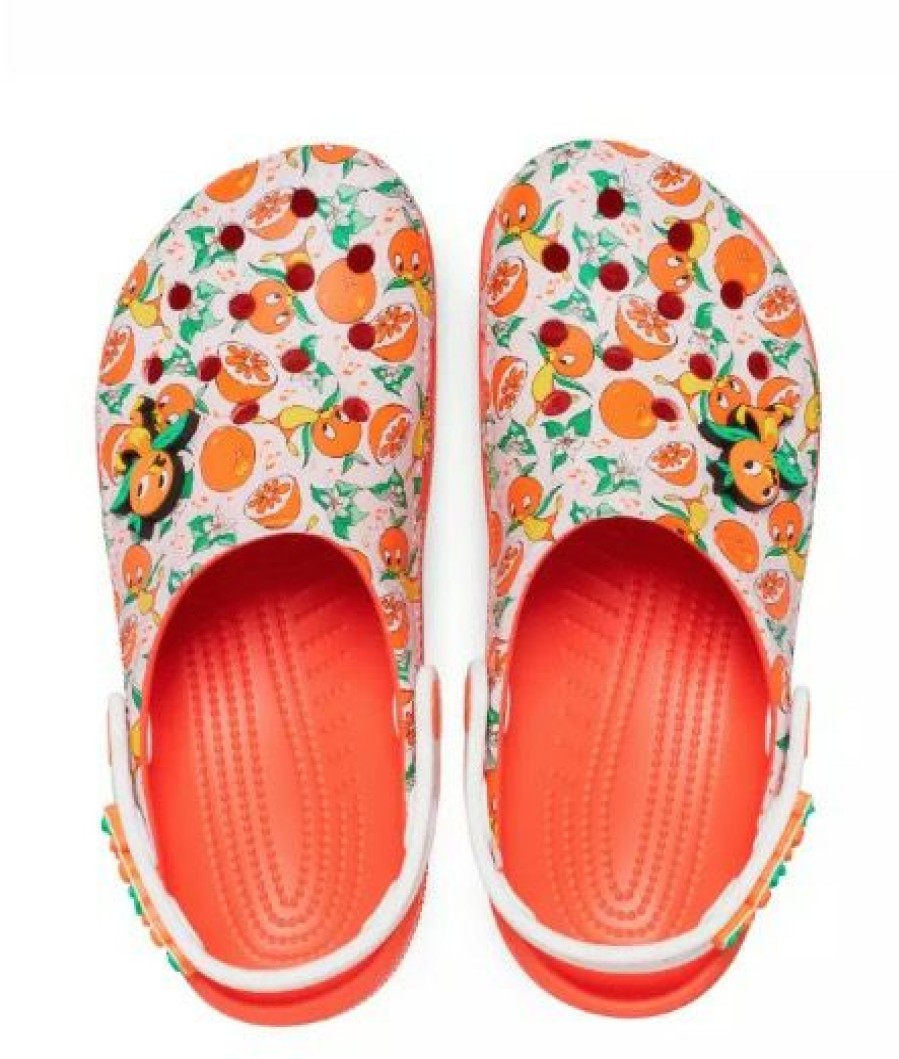 Apparel * | Disney Crocs For Adults 50Th Anniversary Orange Bird Best Price