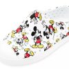 Apparel * | Disney Native Shoes For Kids Mickey Mouse White Hot Sell