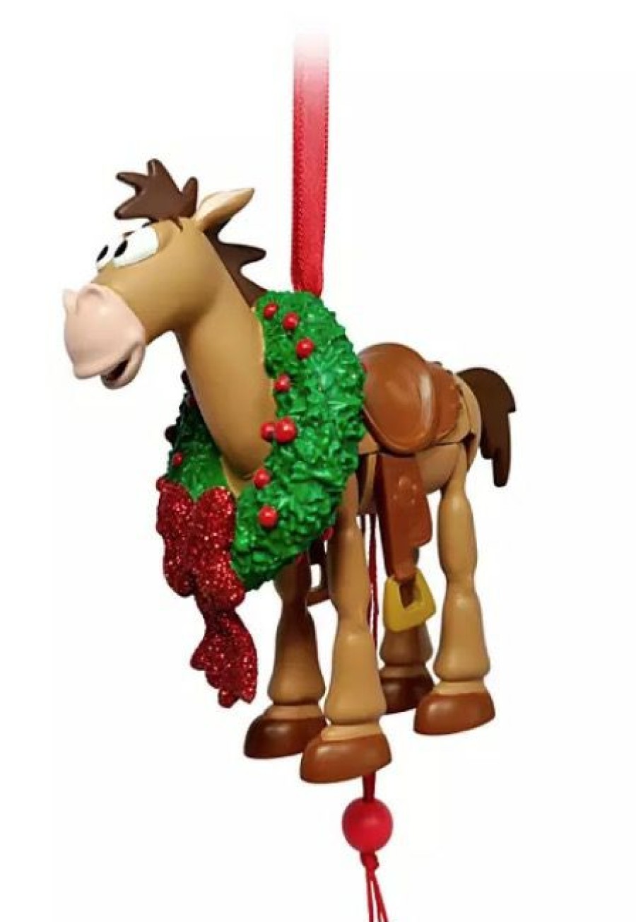 Christmas Ornaments * | Disney Figurine Ornament Bullseye Articulated Toy Story Excellent Quality