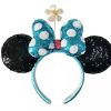 Apparel * | Disney Ears Headband Minnie Mouse Sequined Flower Opening Sales