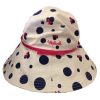 Apparel * | Disney Sun Hat For Women Minnie Mouse Polka Dots Pink Band Bargain Sale