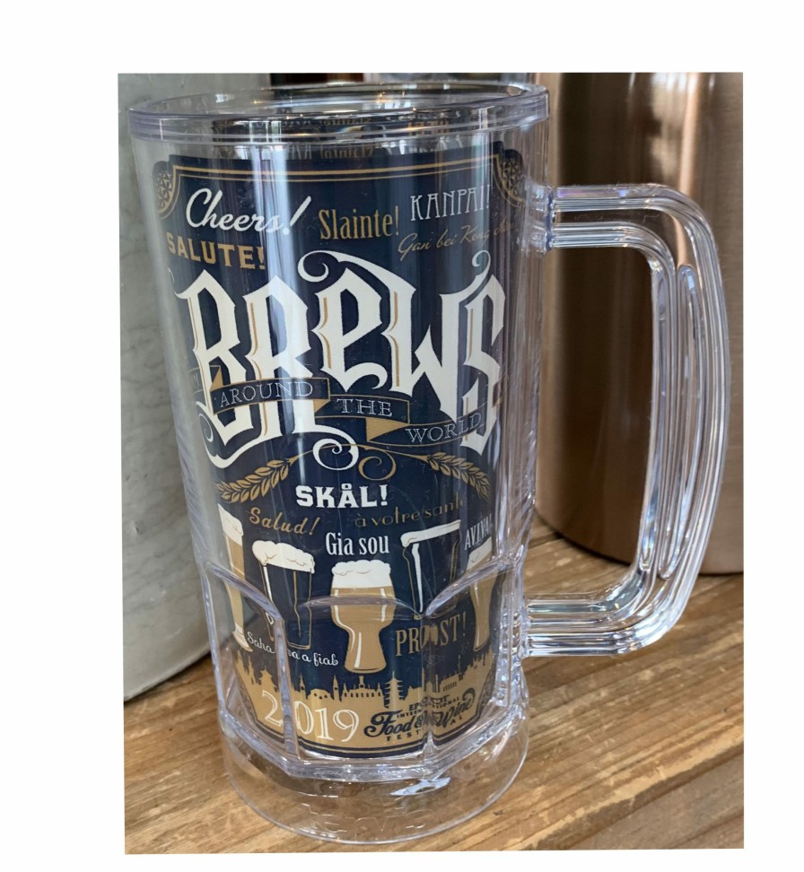 Mugs * | Disney Stein Mug 2019 Food & Wine Brews Around The World Plastic Exquisite Gifts