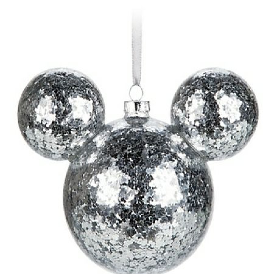 Christmas Ornaments * | Disney Mickey Ears Ornament Mickey Mouse Icon Confetti Opening Sales