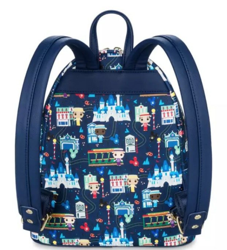 Apparel * | Disney Loungefly Backpack Dapper Dans Main Street U.S.A. 100% Guarantee