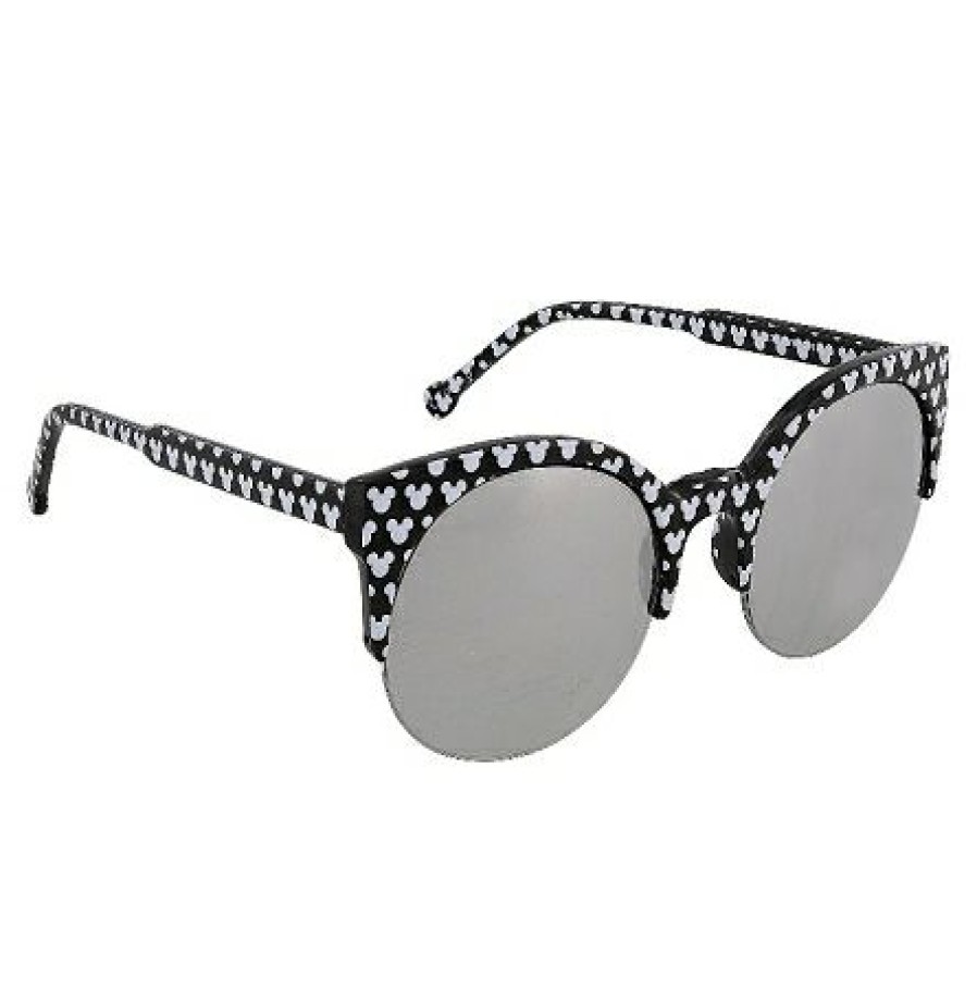 Apparel * | Disney Sunglasses Mickey Mouse Flare Black And White Exquisite Gifts