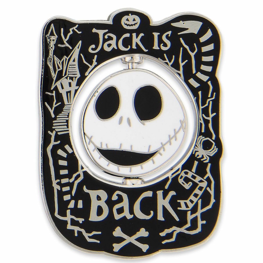 Figures And Collectibles * | Disney Jack Skellington Pin Jack Is Back Spinner Best-Selling