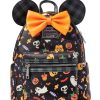 Apparel * | Disney Loungefly Backpack Minnie Mouse Halloween Tendy Style