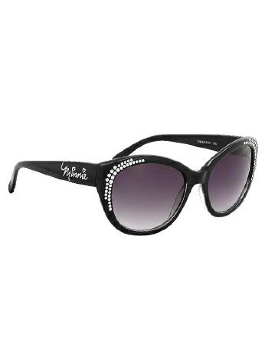 Apparel * | Disney Sunglasses Minnie Bling Autograph Black Outlet