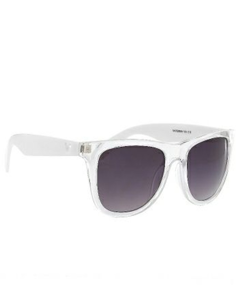 Apparel * | Disney Sunglasses Mickey Mouse Cut Out White Cheaper