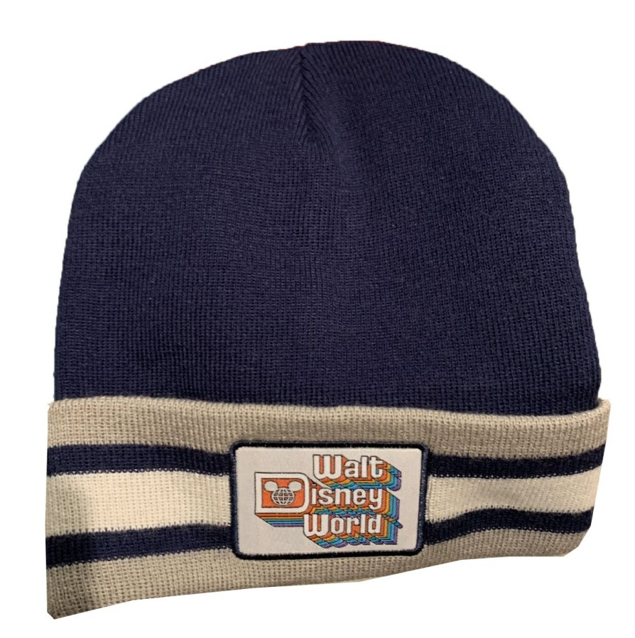 Apparel * | Disney Knit Hat Walt Disney World Logo And Gray Exclusive Design