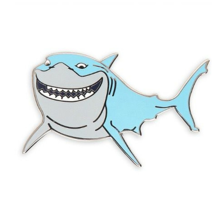 Figures And Collectibles * | Disney Finding Nemo Pin Bruce Shark 100% Guarantee