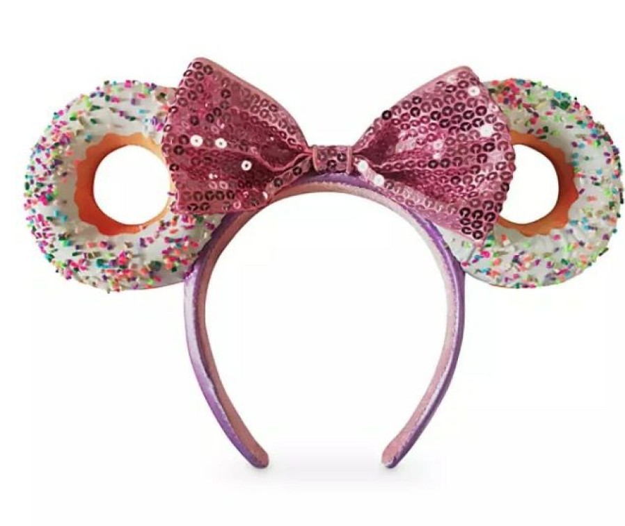 Apparel * | Disney Ears Headband Minnie Mouse Donut New Threads