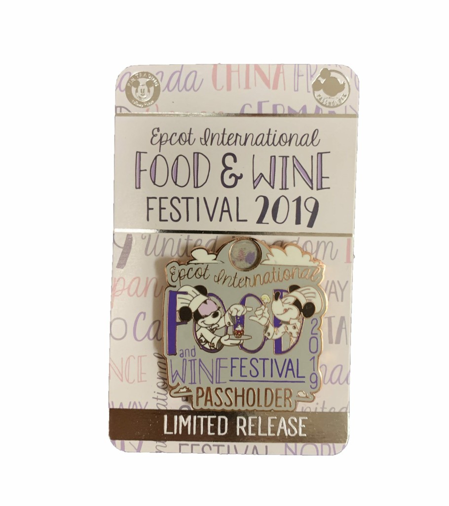 Figures And Collectibles * | Disney Food & Wine Festival Pin 2019 Mickey & Minnie Passholder Tendy Style