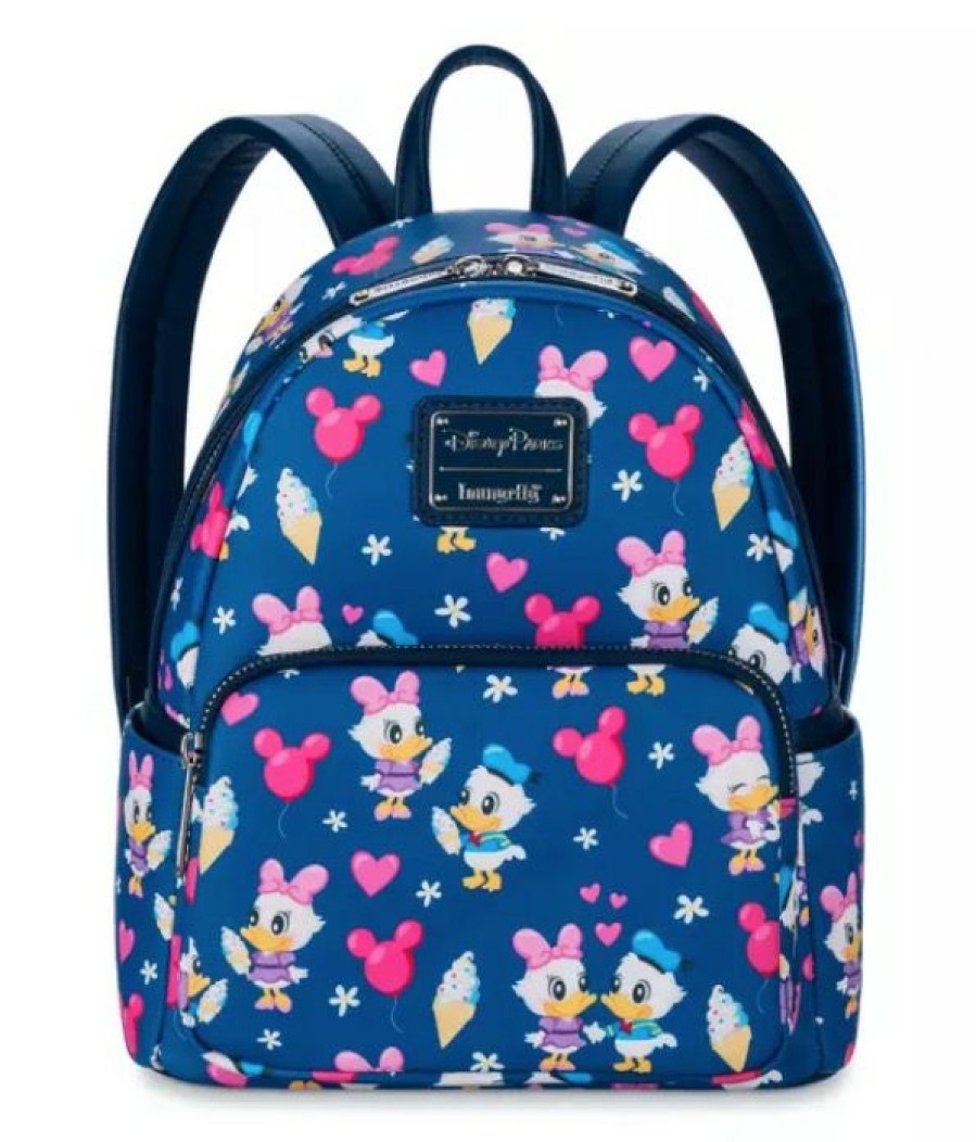 Apparel * | Disney Loungefly Backpack Donald And Daisy Duck "Love" Lower Prices