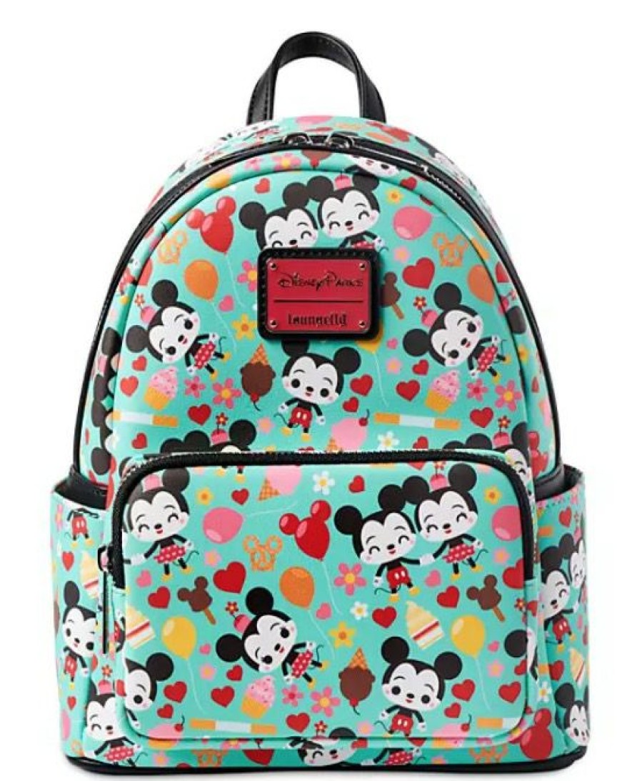 Apparel * | Disney Loungefly Backpack Mickey And Minnie Parks Food Original