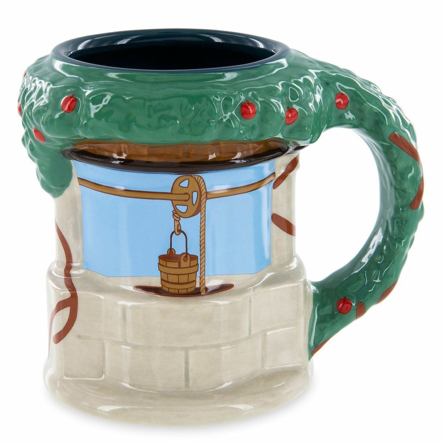 Mugs * | Disney Coffee Mug Snow White Wishing Well Sculpted New Threads