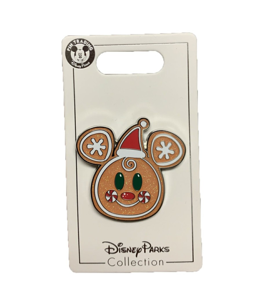 Figures And Collectibles * | Disney Holiday Pin 2020 Mickey Gingerbread Man Top Sellers