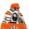 Apparel * | Disney Knit Hat Star Wars The Force Awakens Bb-8 Best-Selling