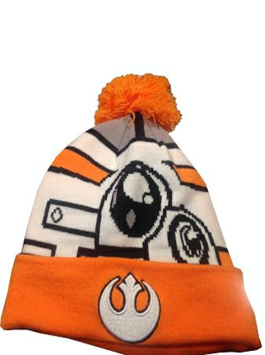 Apparel * | Disney Knit Hat Star Wars The Force Awakens Bb-8 Best-Selling